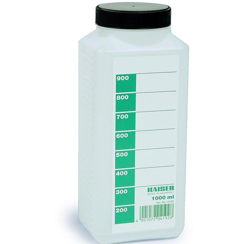 Kaiser Bidon de stockage produits chimiques, 1000 ml, Blanc