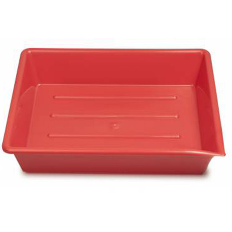 Kaiser Cuvette de laboratoire 24 x 30 cm, rouge