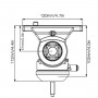 E-Image Tête Fluide (75mm) avec Charge max. 3kg