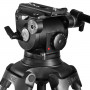 E-Image Trépied tête GH08L 75mm et trépied carbone GC102 jusqu'à 8Kg