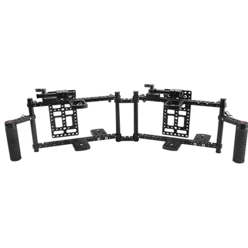 E-Image Cage pour Double Moniteur Dual Director's Monitor Cage