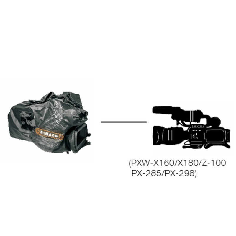 E-Image Housse pour Caméra SONY X160/X180/Z-100/PANASONIC PX-285,PX-2
