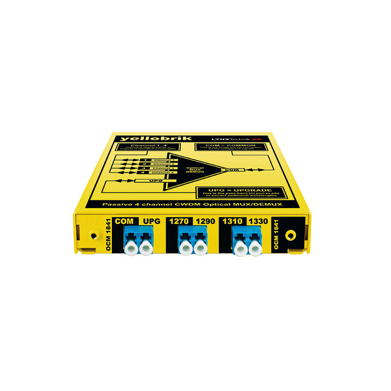 LYNX Technik CWDM Fibre 4 Canaux, Connecteurs LC (1270nm-1330nm)