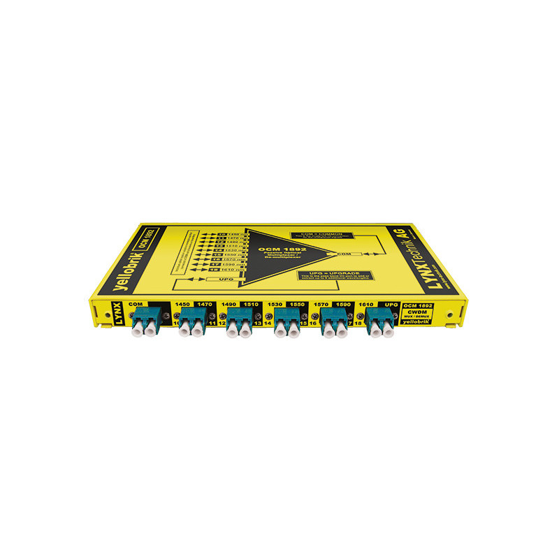 LYNX Technik CWDM Fibre 9 Canaux, Connecteurs LC (1450nm-1610nm)