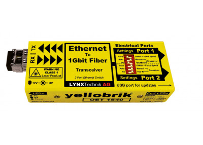LYNX Technik Emetteur-Recepteur Fibre vers Ethernet - CWDM