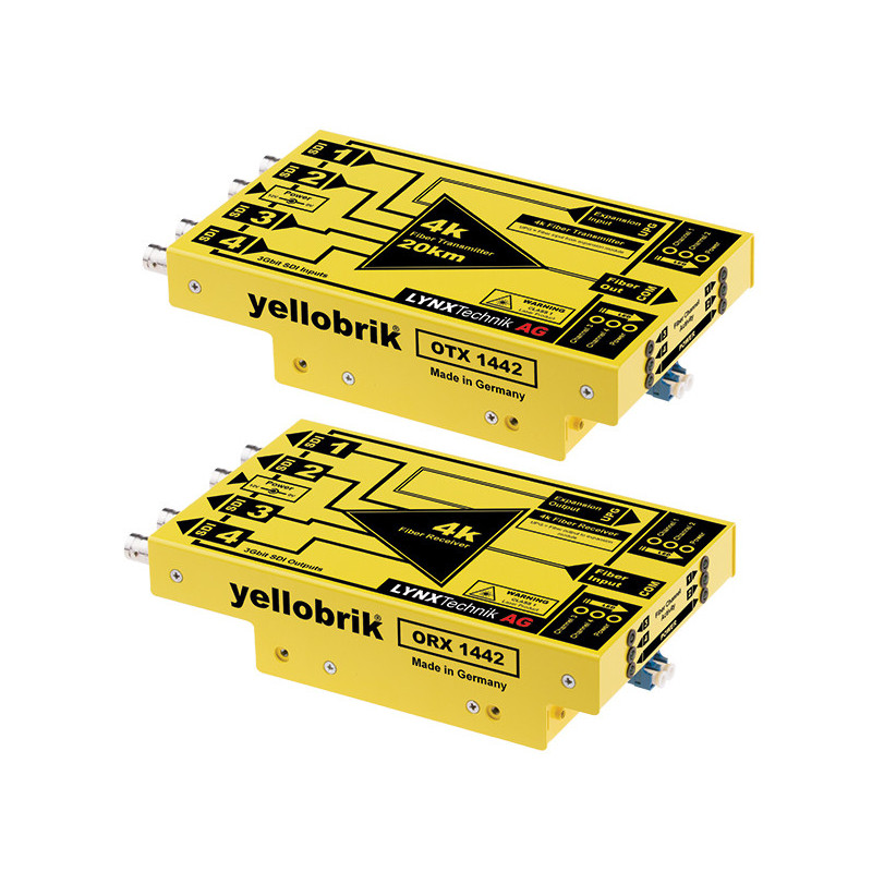 LYNX Technik Transmission Fibre (12G) 4K(2xOTX-1442+2xORX-1442)-LC
