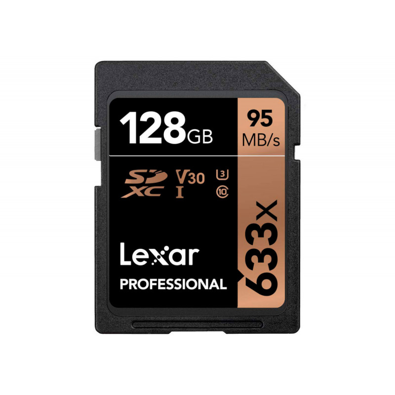 FV Lexar SDXC 128GB 633x Professional UHS-I (U1) Class 10