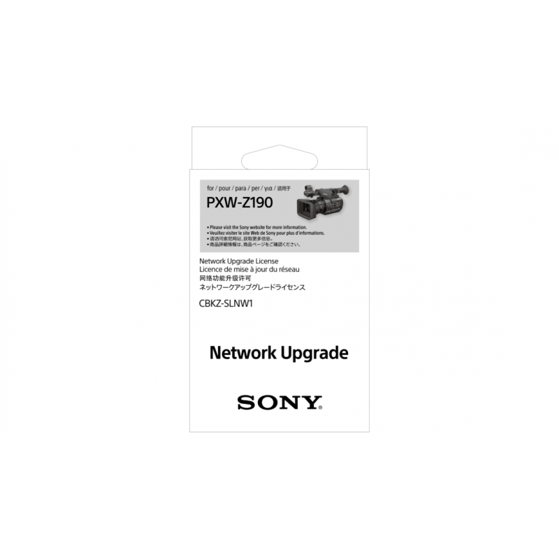 Sony CBKZ-SLNW1 Upgrade Réseau pour PXW-Z190