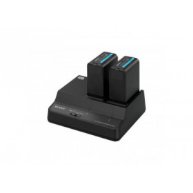 Sony - Chargeur de batterie double pour batteries BP-U