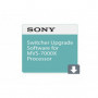 Sony Logiciel de mise à niveau MVS-7000X Chassis HD (sur site)