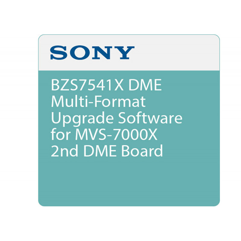 Sony Logiciel de mise à niveau MVS-7000X DME CH 3/4 HD (sur site)
