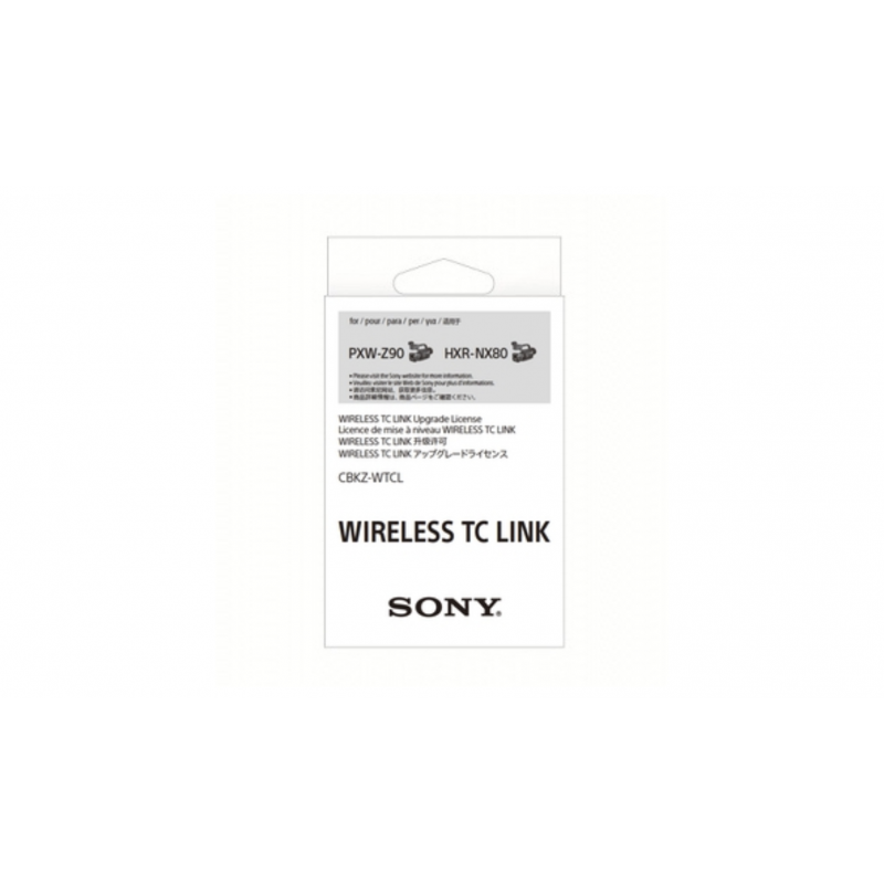 Sony Clé pour activer TC LINK SANS FIL sur PXW-Z90 et HXR-NX80