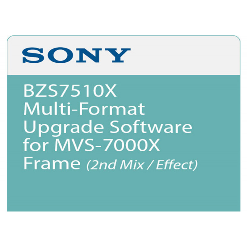 Sony Logiciel de mise à niveau de Switcher (non CTO)