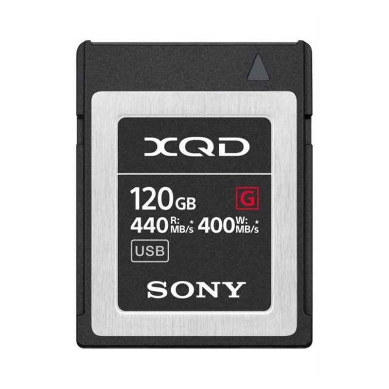 Sony QDG120F Carte mémoire XQD Serie G 120Go - 440 Mo/s