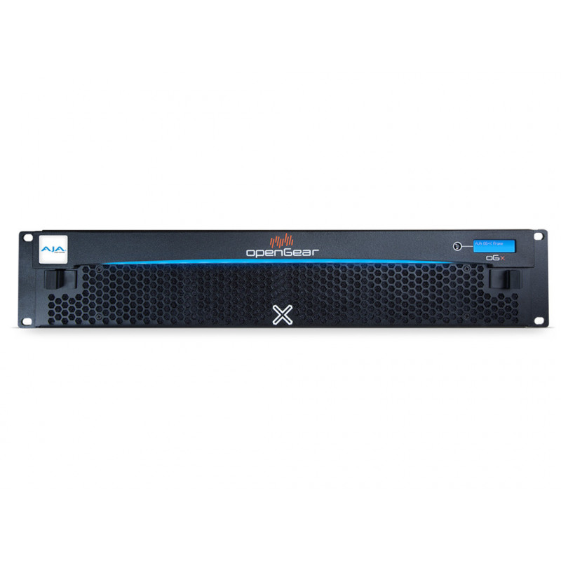 AJA OG-X-FR OpenGear frame 20 slots - 2RU - single power supply