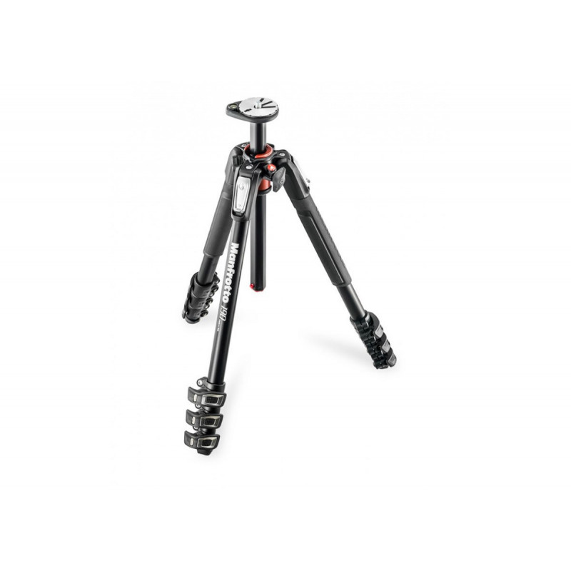 Manfrotto MT190XPRO4 190XPRO, Trépied 4 sections, alu