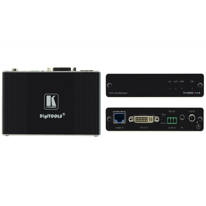 Kramer TP-580R Recepteur HDMI, IR & RS-232 sur HDBaseT