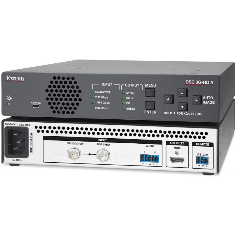 Extron 3G-SDI to HDMI Scaler with Audio Embedding