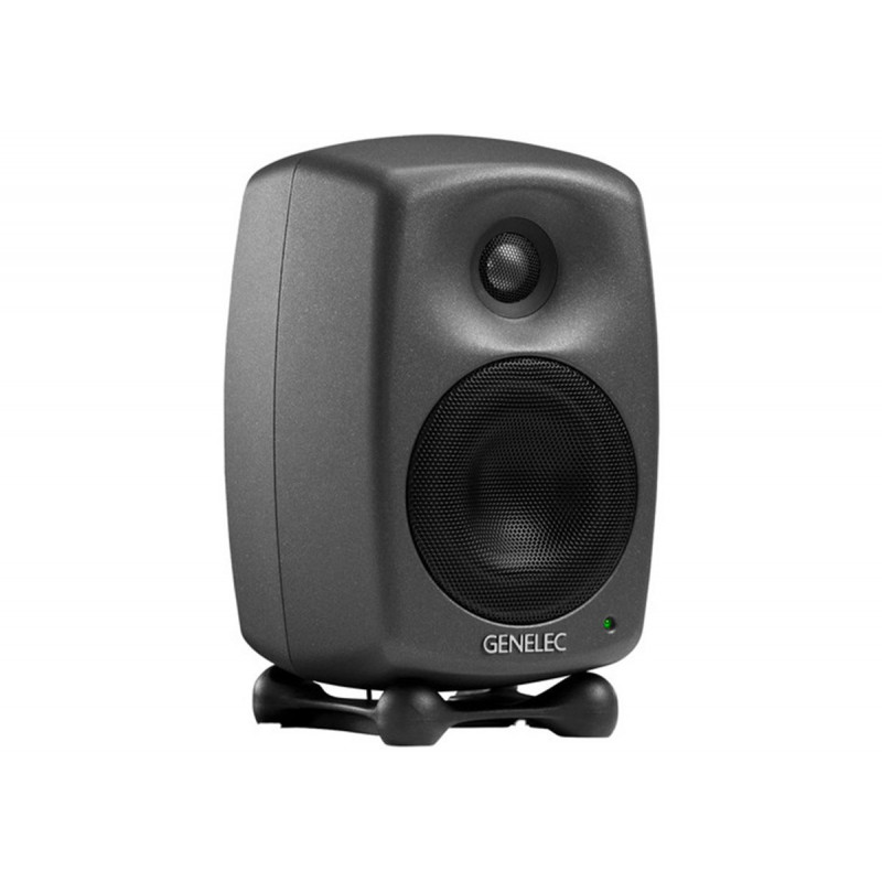 Genelec Enceinte Active 4" 2 Voies  Dark Grey Série 8000 + Support