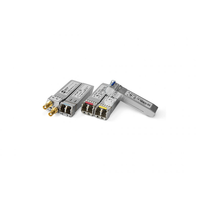 AJA FIBERLC-1-TX-12G 12G-SDI Single Mode LC Fiber Tx SFP pour FS4/FS-