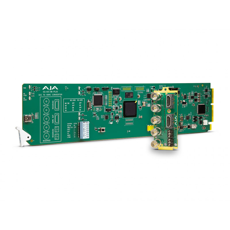 AJA OG-HI5-4K-PLUS OpenGear Convertisseur 3G-SDI vers HDMI 2.0