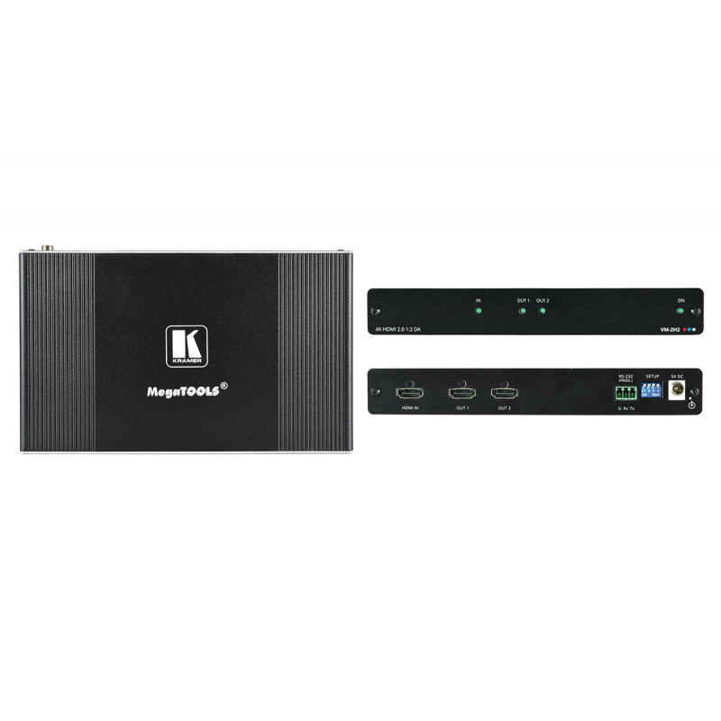 Kramer VM-2H2 Distributeur HDMI 1:2 4K (4:4:4 & HDMI 2.0)