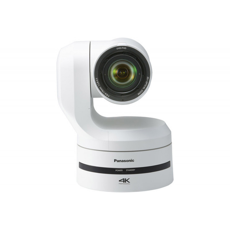 Panasonic AW-UE150 - Camera Robotisee 4K 12G-SDI/IP/Fibre/HDMI Blanc