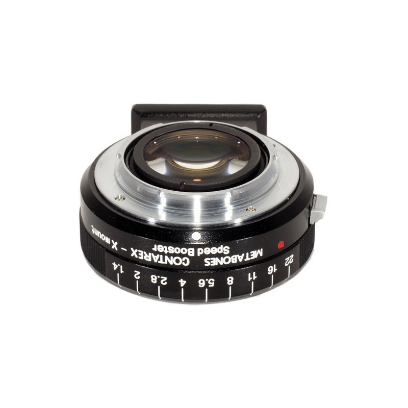 Metabones Speed Booster 0.71x Contarex vers Fuji X