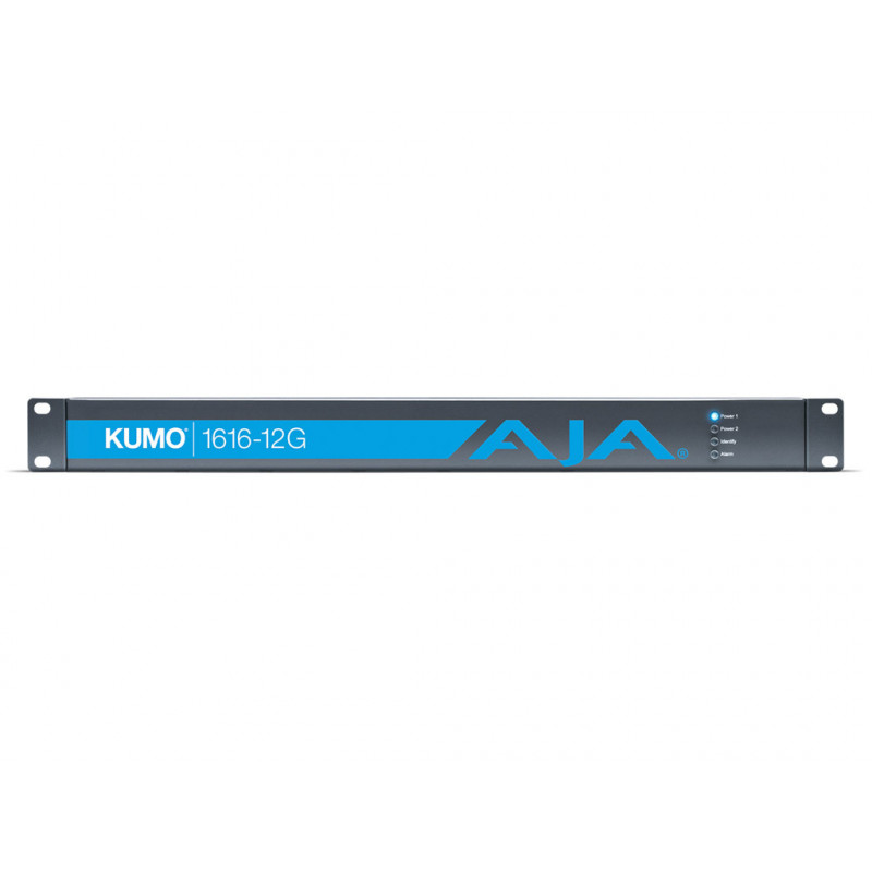 AJA KUMO 1616-12G Grille 16x16 Compact 12G-SDI - Avec 1 alimentation