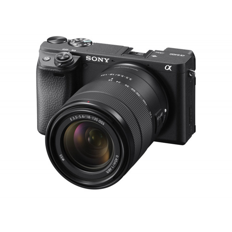 Sony Appareil photo hybride A6400 A + objectif 18-135