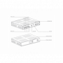 CVW BeamLink Quad Liaison HF vidéo 4 émetteurs vers 1 récepteur