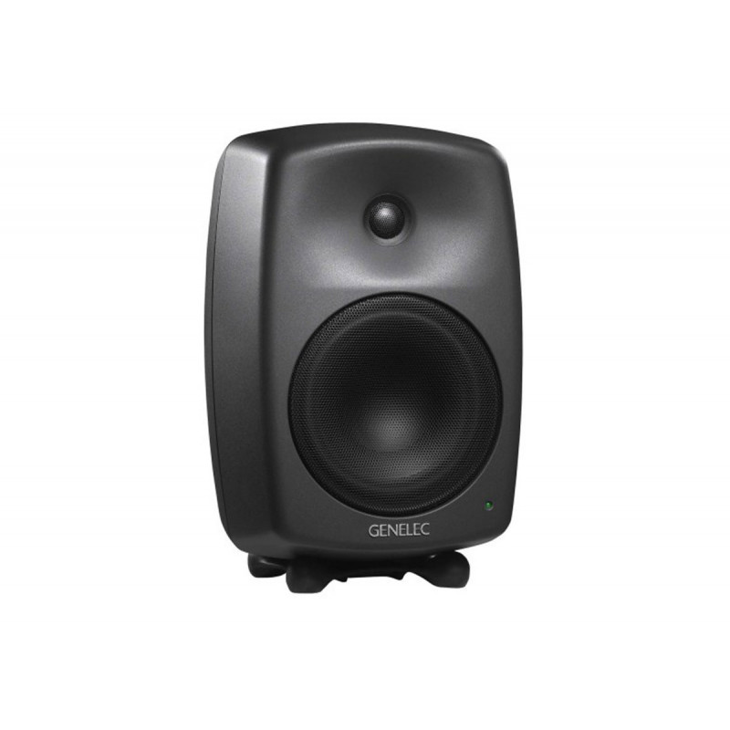 Genelec Enceinte Active 6,5" 2 Voies  Dark Grey Série 8000 + Support