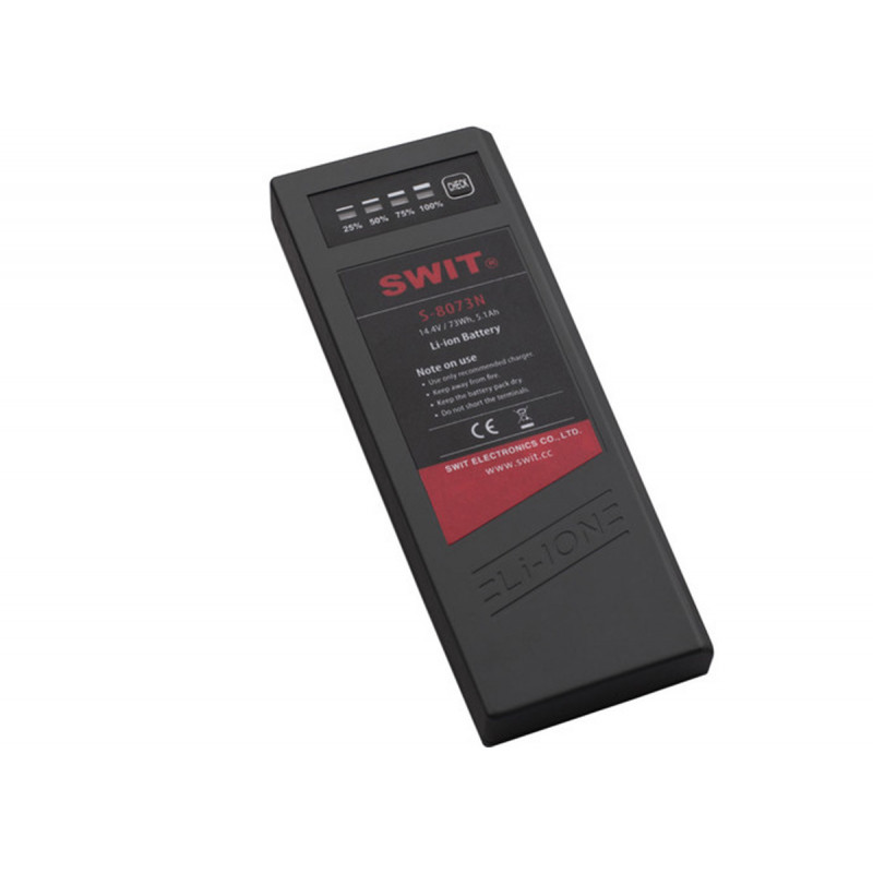 SWIT S-8073N Batterie Li-ion 14.4V, 73Wh NP-1 avec 2x D-tap