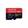 SanDisk Carte SDHC Extreme Pro 32Go & Ad Cl.10 A1 U3 V30 UHS-I 100MB/