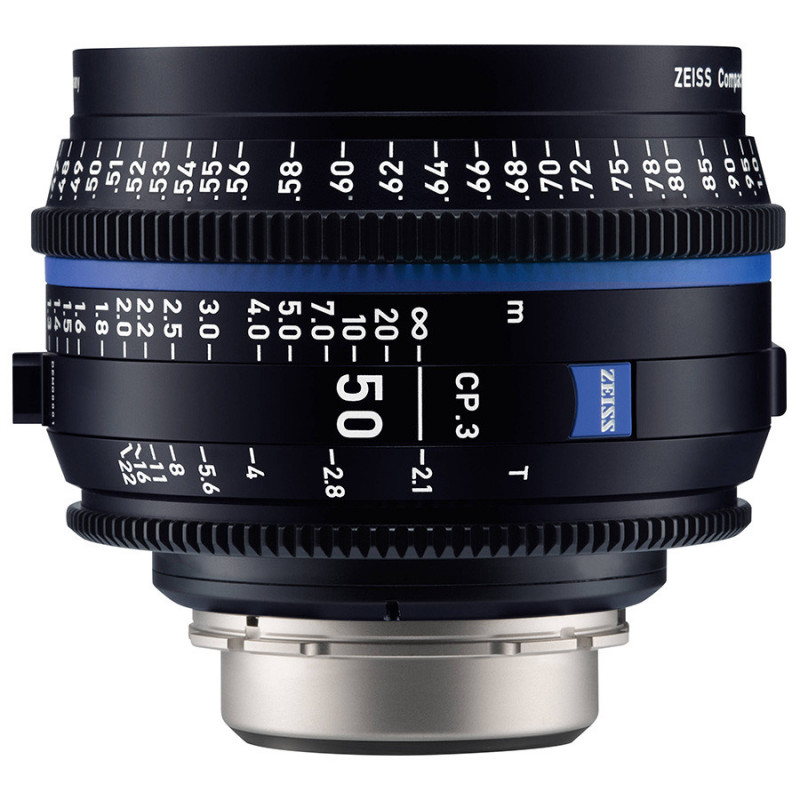 Zeiss CP.3 50mm T2.1 Compact Prime Monture Canon EF (Feet)