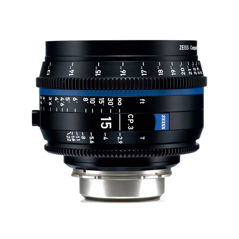 Zeiss CP.3 15mm T2.9 Compact Prime Monture EF (Impérial)