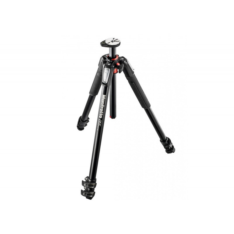 Manfrotto MT055XPRO3 055, Trépied 3 sections avec colonne horizontale