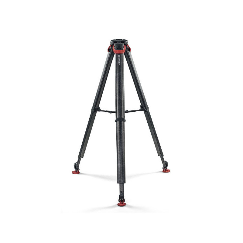 Sachtler Flowtech 75 MS Pied 20kg bol 75mm carbone 63-157cm sans tête