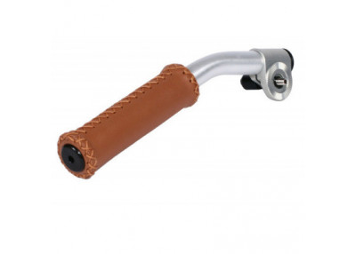 Vocas 0390-0005 Poignée handgrip longue en cuir  main droite