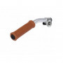 Vocas tube handgrip long with leather handle (right hand)