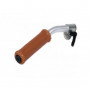 Vocas tube handgrip long with leather handle (right hand)