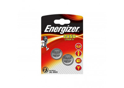 Energizer Lot de 2 piles bouton CR2450 lithium 620 mAh 3 V