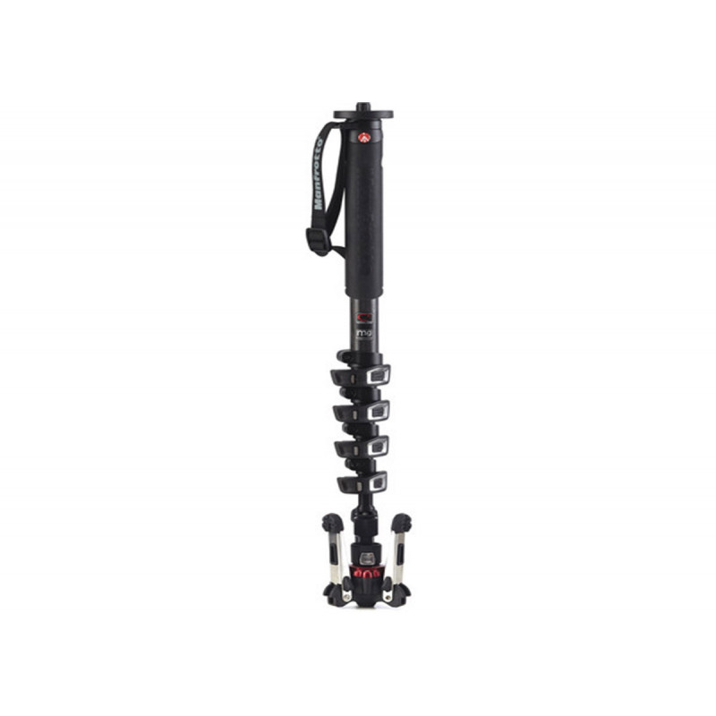 Manfrotto MVMXPROC5 Monopode Video Xpro, Base FLUIDTECH, 5 sections