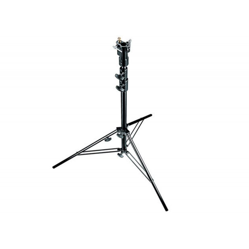 Manfrotto 007BUAC Grand pied Lumière à air comprimé, aluminium, noir