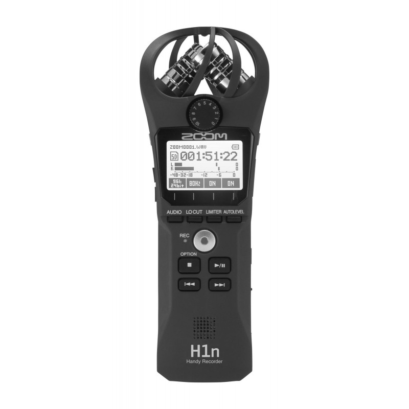 Zoom H1N Enregistreur Portable 2 Pistes - Couple Microphone X/Y -Noir