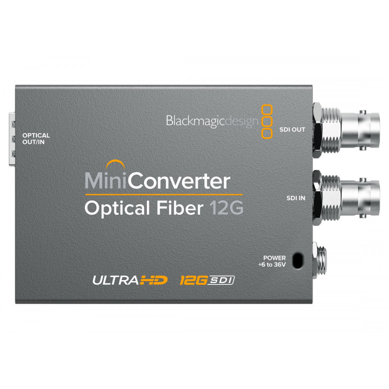 Blackmagic Mini Converter - Optique Fiber 12G