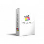Station Mac Book Pro Final Cut Pro X comprenant :