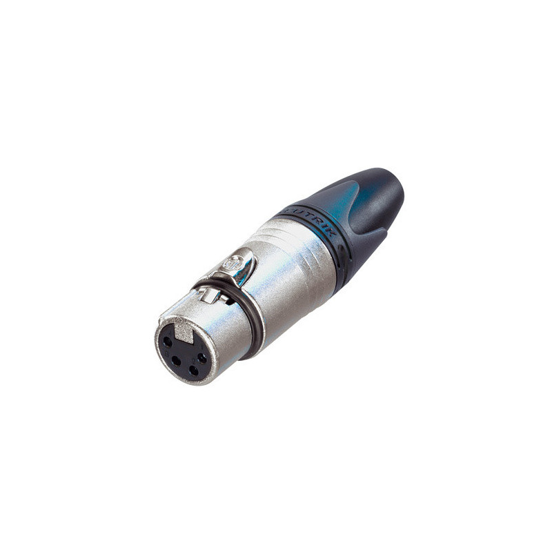 Neutrik Fiche XLR femelle, 4 poles, serie XX