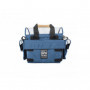 Porta Brace AO-1XH Audio Organizer, Multiple Setups, Small, Blue