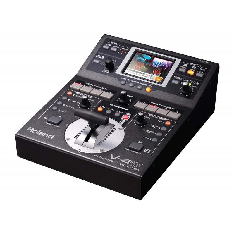 Roland V-4EX Melangeur SD HDMI 4 Canaux - Ecran tactile